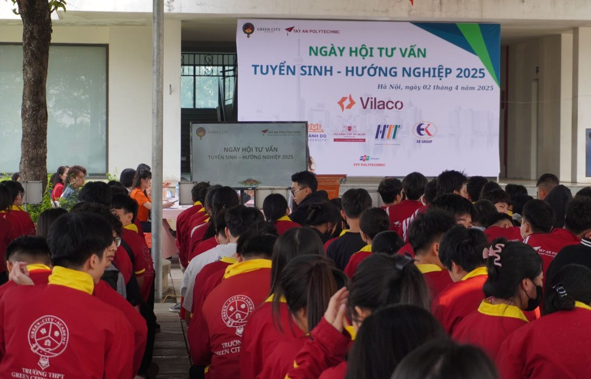 Vilaco Group tham gia ngày hội tư vấn tuyển sinh – hướng nghiệp 2025 tại trường Green City Academy