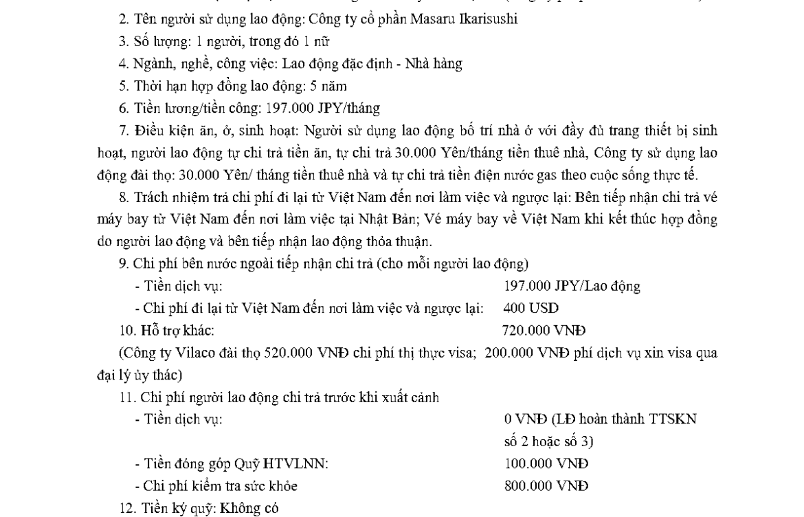 PTL 2025-13027 QLLĐNN-ĐKHĐ của Cục QLLĐ ngoài nước