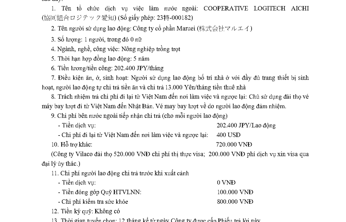 PTL 2024-6076 QLLĐNN-ĐKHĐ của Cục QLLĐ ngoài nước