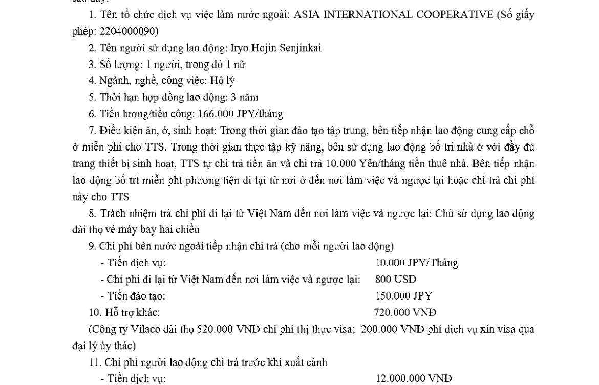 PTL 2024-37679 QLLĐNN-ĐKHĐ của Cục QLLĐ ngoài nước
