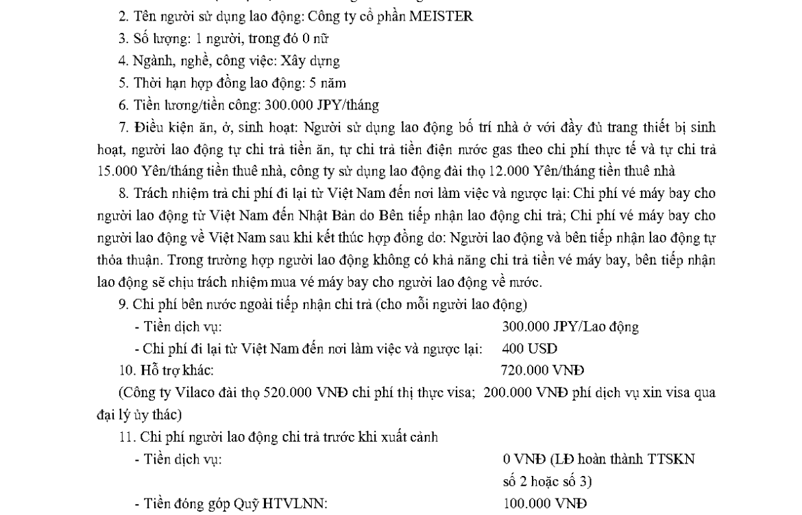 PTL 2025-15134 QLLĐNN-ĐKHĐ của Cục QLLĐ ngoài nước