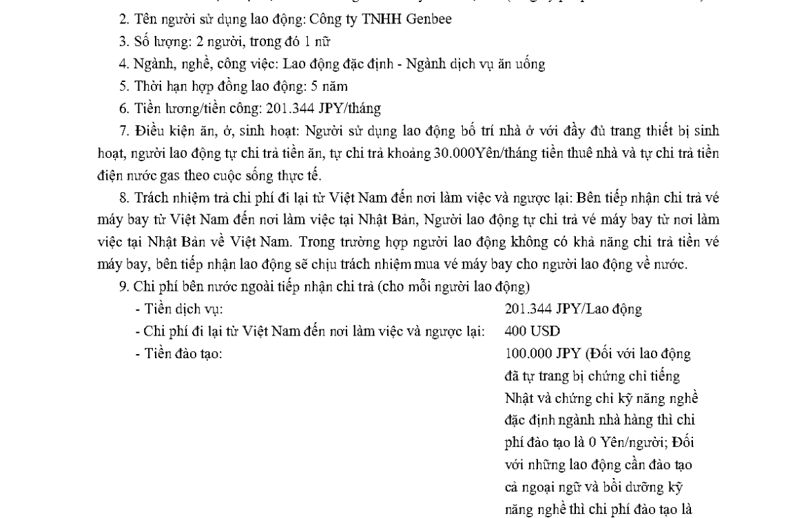 PTL 2025-42175 QLLĐNN-ĐKHĐ của Cục QLLĐ ngoài nước